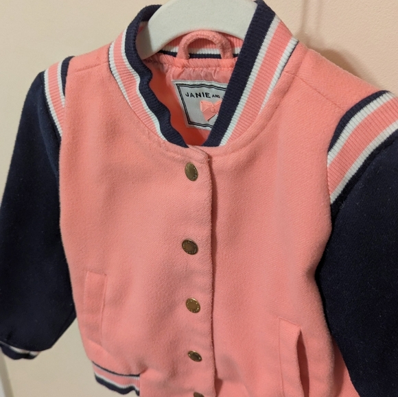 Janie and Jack Bomber Jacket 2T - Picture 2 of 4